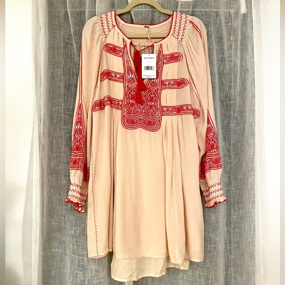 Free People Embroidered Dress